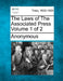 The Laws of The Associated Press Volume 1 of 2 by Anonymous