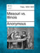 Missouri vs. Illinois by Anonymous