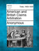 American and British Claims Arbitration by Anonymous