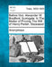 Before Hon. Alexander W. Bradford, Surrogate. In The Matter of Proving The Will of Henry Parish, Deceased by Anonymous