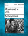 Morehead V. U.S. by Anonymous