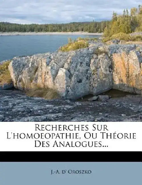 Recherches Sur L'Homoeopathie, Ou Theorie Des Analogues... by J. -A D. Oroszko
