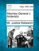 Attorney-General V Anderson by MR Justice Kekewich