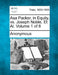 Asa Packer, in Equity, vs. Joseph Noble, et al. Volume 1 of 8 by Anonymous