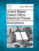 United States Patent Office - Electrical Fixture by Anonymous