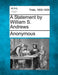 A Statement by William S. Andrews by Anonymous