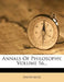 Annals Of Philosophy; Volume 16 by Anonymous