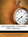 Antiqvarisk Tidskrift Fur Sverige... by Historie Och Antikvit Kungl Vitterhets