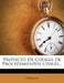 Proyecto de C Digo de Procedimientos Civiles...