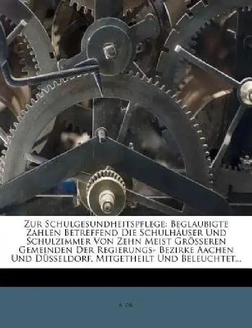 Zur Schulgesundheitspflege. by A. Gr