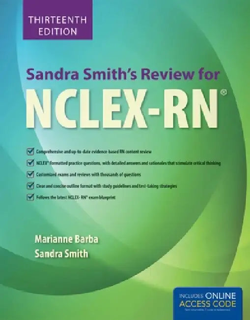 Sandra Smith's Review for Nclex-Rn(r): . by Marianne P. Barba, Sandra F. Smith