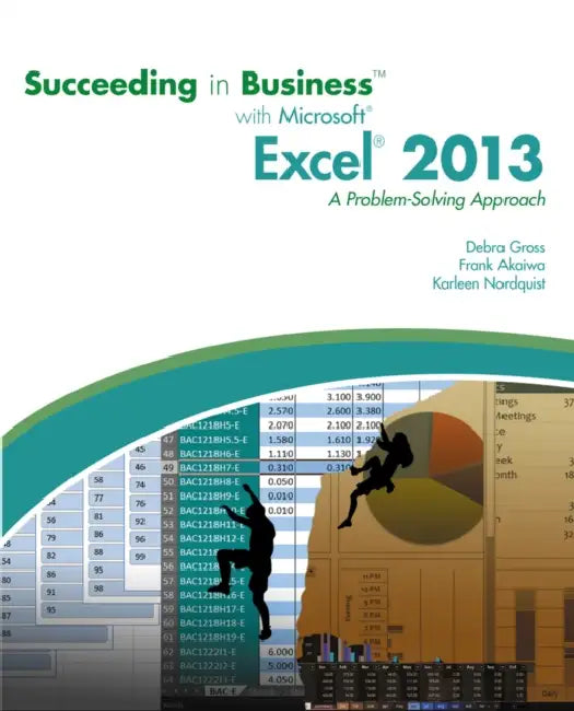 Succeeding in Business with MicrosoftA® ExcelA® 2013: A Problem-Solving Approach by Debra (Ohio State University) Gross