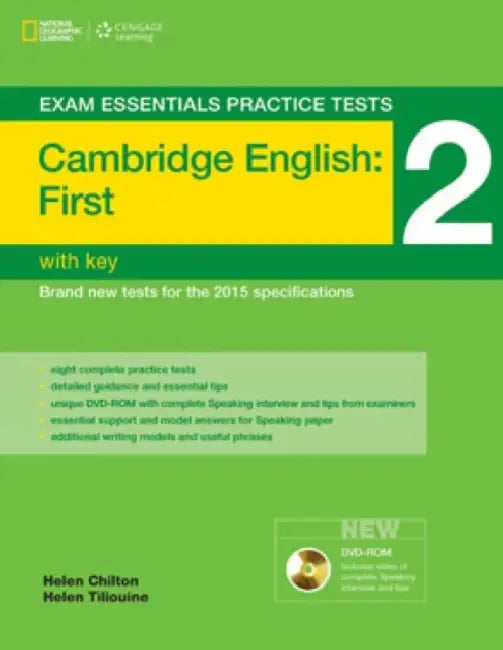 Exam Essentials Practice Tests: Cambridge English First 2 with Key and DVD-ROM by Helen Chilton, Helen Tiliouine