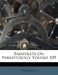 Pamphlets On Parasitology; Volume 109 by Anonymous