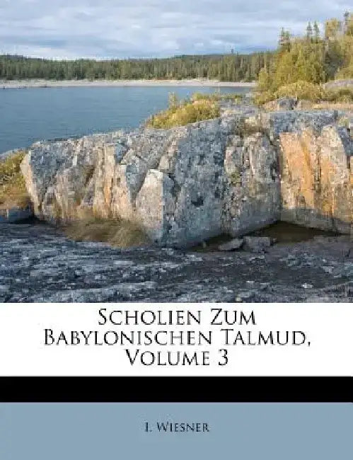 Scholien Zum Babylonischen Talmud, Volume 3 by I. Wiesner
