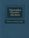 Theosophia Physico-Chymica by Johann Gottfried Jugel