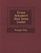 Franz Schubert Und Seine Lieder by Joseph Riss�