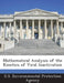 Mathematical Analysis of the Kinetics of Viral Inactivation by U S Environmental Protection Agency