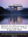 Methods for Determining the Mechanical Integrity of Class II Injection Wells by U S Environmental Protection Agency