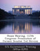 House Hearing, 112th Congress: Prosecution of Former Senator Ted Stevens by U. S. Government Printing Office (Gpo)