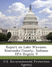 Report on Lake Wawasee, Kosciusko County, Indiana: EPA Region V by U S Environmental Protection Agency