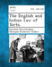 The English and Indian Law of Torts. by Ratanlal Ranchhoddas, Dhirajlal Keshavlal Thakor