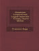 Glossarium Comparativum Linguae Sanscritae by Francisco Bopp