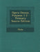 Opera Omnia, Volumes 1-2 by Philo