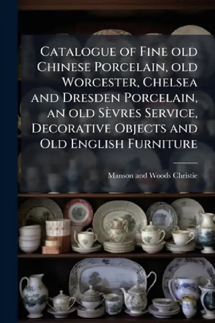 Catalogue of Fine old Chinese Porcelain, old Worcester, Chelsea and Dresden Porcelain, an old Sèvres Service, Decorative Objects and Old English Furni by Manson and Woods Christie