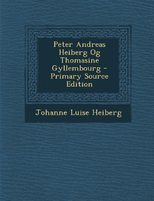 Peter Andreas Heiberg Og Thomasine Gyllembourg by Johanne Luise Heiberg
