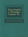 Encyclopedie Chimique, Volume 10... by Edmond Fremy