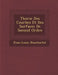 Th�orie Des Courbes Et Des Surfaces De Second Ordre by Jean-Louis Boucharlat