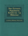 Des Erreurs Populaires Relatives La M Decine by Anthelme Balthasar Richerand