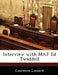 Interview with Maj Ed Twaddell by Laurence Lessard