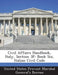 Civil Affairs Handbook, Italy, Section 3f: Book Six, Italian Civil Code by United States Provost Marshal General's