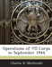 Operations of VII Corps in September 1944 by Charles B. MacDonald