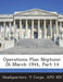 Operations Plan Neptune: 26 March 1944, Part 14 by V. Corps Apo 305 Headquarters