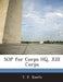 Sop for Corps HQ, XIII Corps by T. F. Keefe