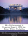 EPA Enforcement: A Progress Report, 1976 Air, Noise, Water, Pesticides by U S Environmental Protection Agency