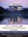Ufc 3-460-03 O&m: Maintenance of Petroleum Systems by Department of Defense United States of