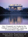 How Prepared Are Students for College-Level Reading? Applying a Lexile-Based Approach by United States Department of Education, National Center for Education Evaluation