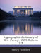 A Geographic Dictionary of New Jersey: Usgs Bulletin 118 by Henry Gannett
