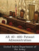 AR 40-400: Patient Administration by United States Department of the Army