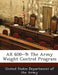 AR 600-9: The Army Weight Control Program by United States Department of the Army