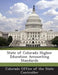 State of Colorado Higher Education Accounting Standards by Colorado Office of the State Controller