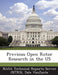 Previous Open Rotor Research in the US by Nasa Technical Reports Server (Ntrs), Dale Vanzante