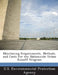 Monitoring Requirements, Methods, and Costs for the Nationwide Urban Runoff Program by U S Environmental Protection Agency