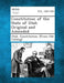 Constitution of the State of Utah Original and Amended by Utah Constitution [From Old Catalog]