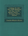Catalogo Di Libri Rari Della Biblioteca del Sig. Camillo Minieri Riccio ... by Camillo Minieri-Riccio