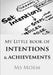 My Little Book Of Intentions & Achievements by Moem